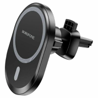 Borofone BH201 Magnetic держатель для автомобиля в воздуховод магнитный 15W черный