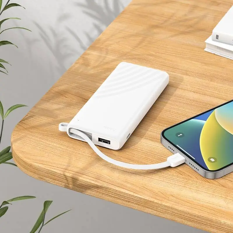 Универсальный дополнительный аккумулятор Power Bank HOCO J129 (5000 mAh) Универсальный дополнительный аккумулятор Power Bank HOCO J129 (5000 mAh)