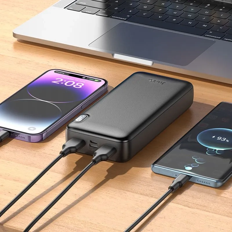 Внешний АКБ HOCO J128A 20000mAh Powerful черный Внешний АКБ HOCO J128A 20000mAh Powerful черный