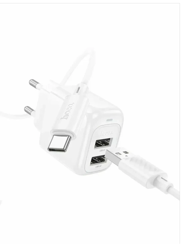 Сетевое зарядное устройство HOCO CS51A с кабелем Type-C Сетевое зарядное устройство HOCO CS51A с кабелем Type-C