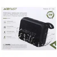 Колонка портативная (Bluetooth+TWS) (черная) ACEFAST K4 GO