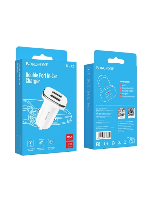 Автомобильное зарядное устройство BZ12 Lasting Автомобильное зарядное устройство BZ12 Lasting