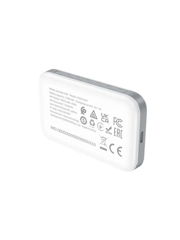 Портативный WiFi Роутер HOCO HI41 4G, универсальный Портативный WiFi Роутер HOCO HI41 4G, универсальный