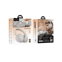 Наушники полноразмерные HOCO W53, Bluetooth, цвет: серый