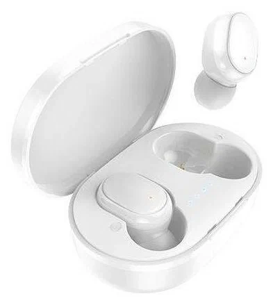 Наушники беспроводные bluetooth hoco DES11, TWS белые Наушники беспроводные bluetooth hoco DES11, TWS белые