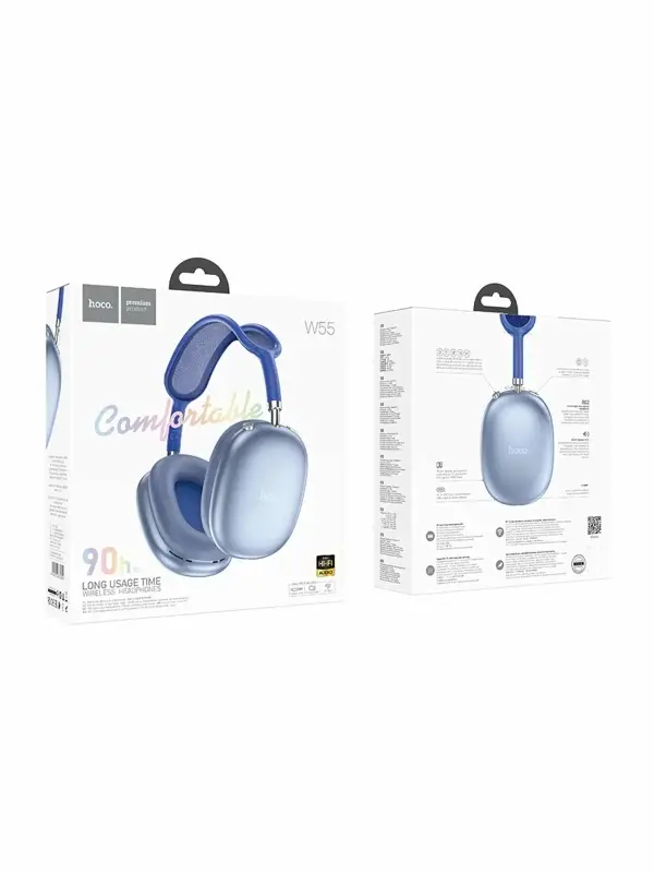 Беспроводные полноразмерные наушники Hoco "W55", шумоподавление, складные