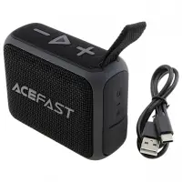 Колонка портативная (Bluetooth+TWS) (черная) ACEFAST K4 GO