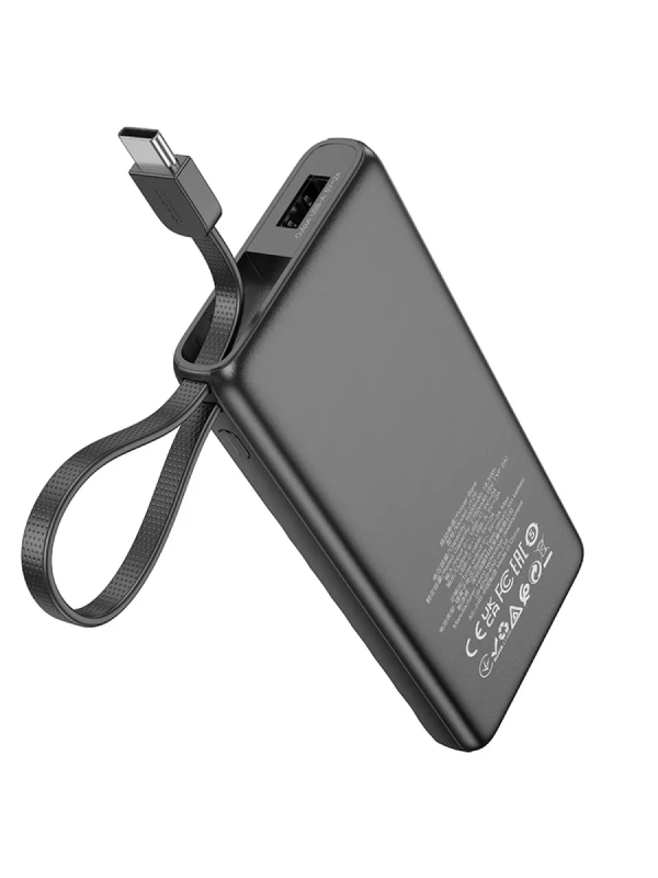 Универсальный Доп. Аккумулятор 5000mAh, J129, HOCO, 1 USB Универсальный Доп. Аккумулятор 5000mAh, J129, HOCO, 1 USB