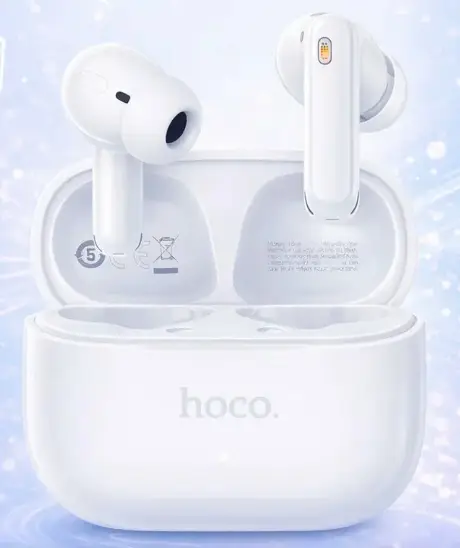 Гарнитура Bluetooth Hoco EQ30, TWS, внутриканальная, белый