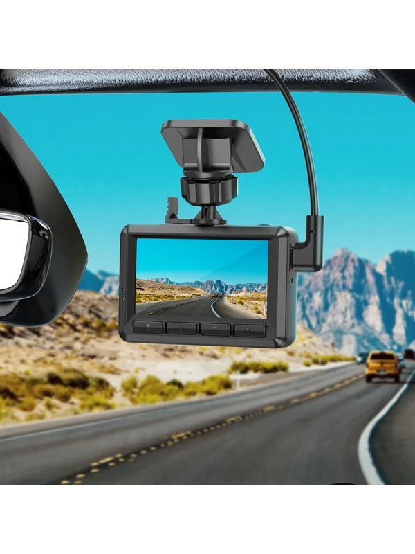 Видеорегистратор DV2, HOCO, черный Видеорегистратор DV2, HOCO, черный