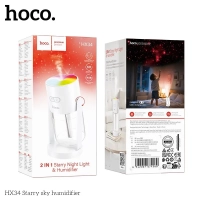 Увлажнитель воздуха Hoco HX34, белый, прозрачный