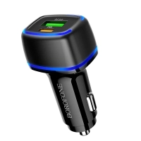АЗУ USB Borofone BZ14A (3A/QC3.0/порт USB-C PD) черный