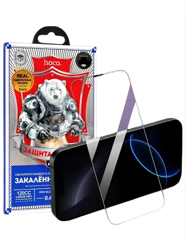 Защитное стекло для iPhone 15 Pro закаленное, сверхпрочное