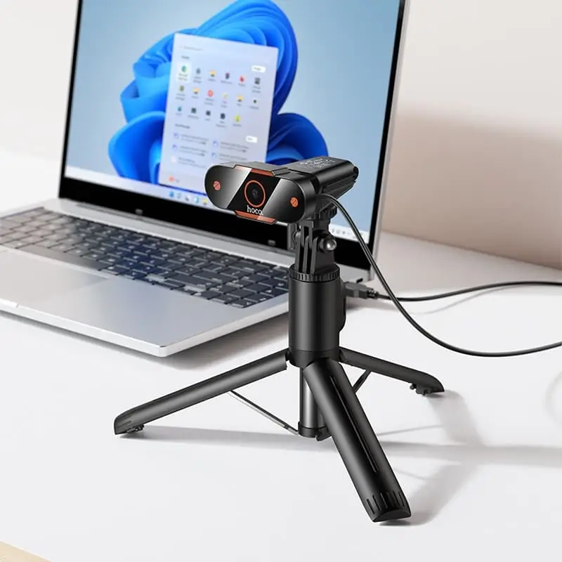 Web-камера веб камера с микрофоном HOCO D101 720P 1MP USB 2.0 черная