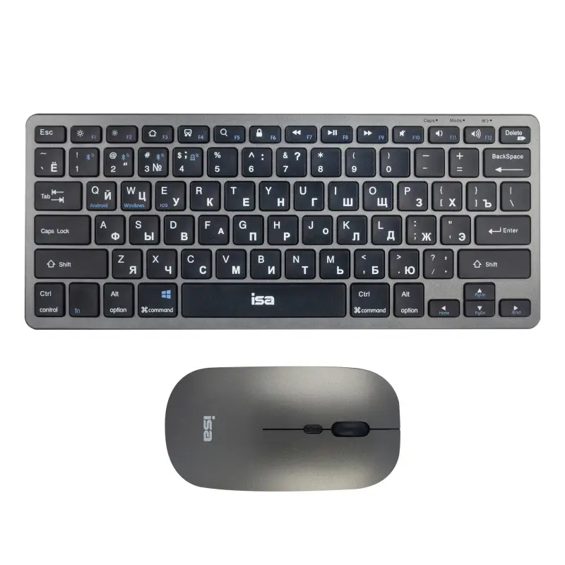 Комплект беспроводная клавиатура + мышь ISA KB-07