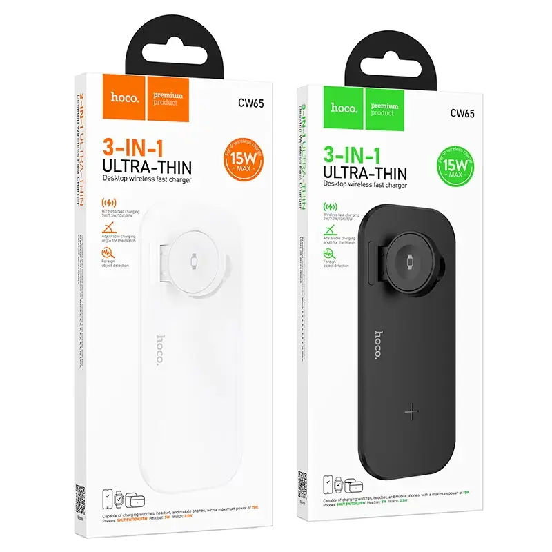 Беспроводное зарядное устройство HOCO CW65 North Беспроводное зарядное устройство HOCO CW65 North