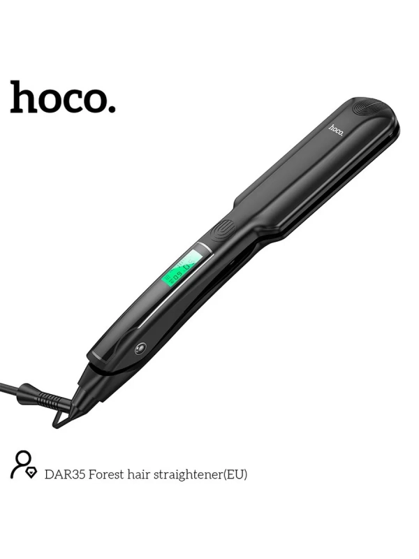 Выпрямитель волос керамический Hoco DAR35 черный