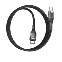 hoco Кабель для мобильных устройств Apple Lightning/USB Type-C, черный