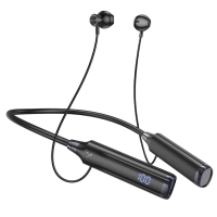 Беспроводные наушники BOROFONE BE64 Perfect neckband черный