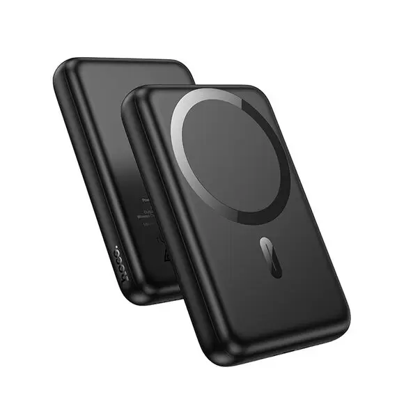 Быстрая зарядка. Беспроводной повербанк Hoco J141 10000 mAh черный. Быстрая зарядка. Беспроводной повербанк Hoco J141 10000 mAh черный.