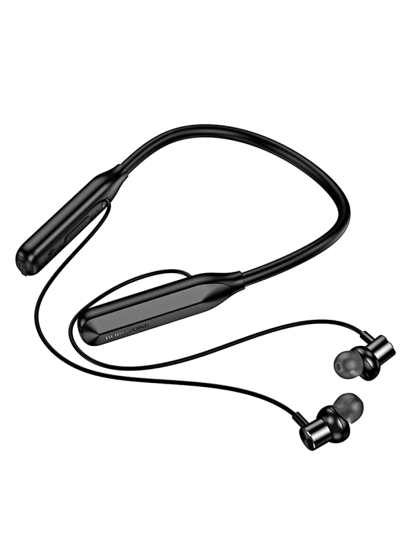 Наушники беспроводные блютуз спортивные на шею с микрофоном Наушники беспроводные блютуз спортивные на шею с микрофоном