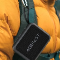 Колонка портативная (Bluetooth+TWS) (черная) ACEFAST K4 GO