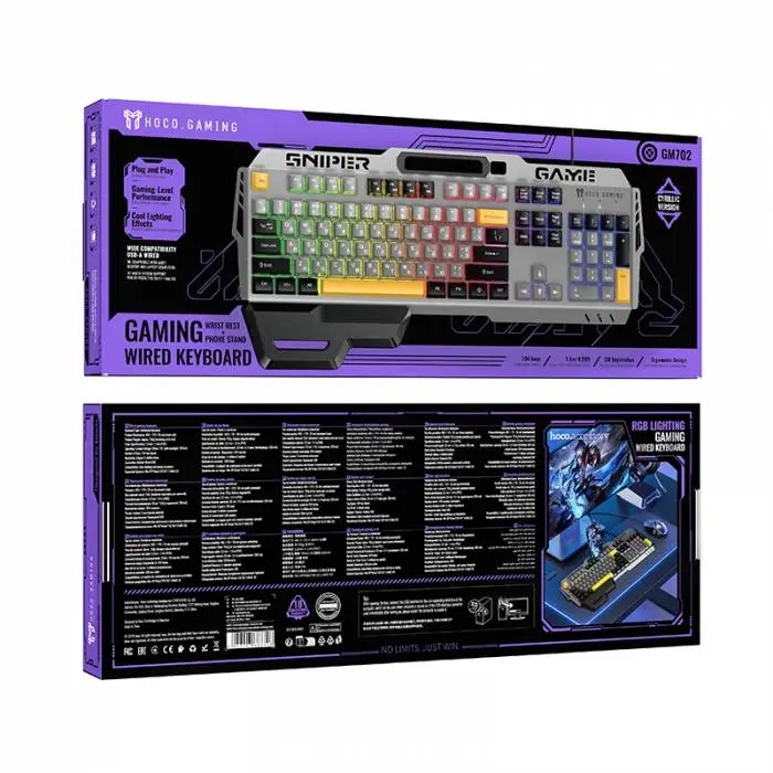 Hoco GM702 Vistoso игровая проводная клавиатура