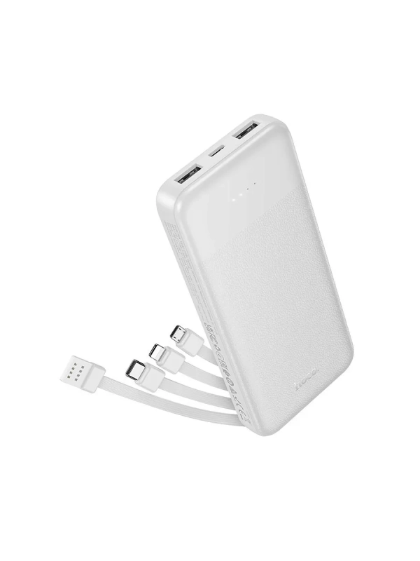 Внешний аккумулятор J163 10000 mAh с кабелями