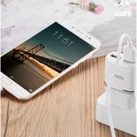 Зарядное устройство для телефона 2-USB 2.4A