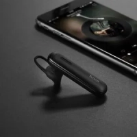 Гарнитура bluetooth E36 hoco черная