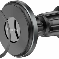 Автомобильный держатель с беспроводной зарядкой BOROFONE BH202, в девлектор, 15W