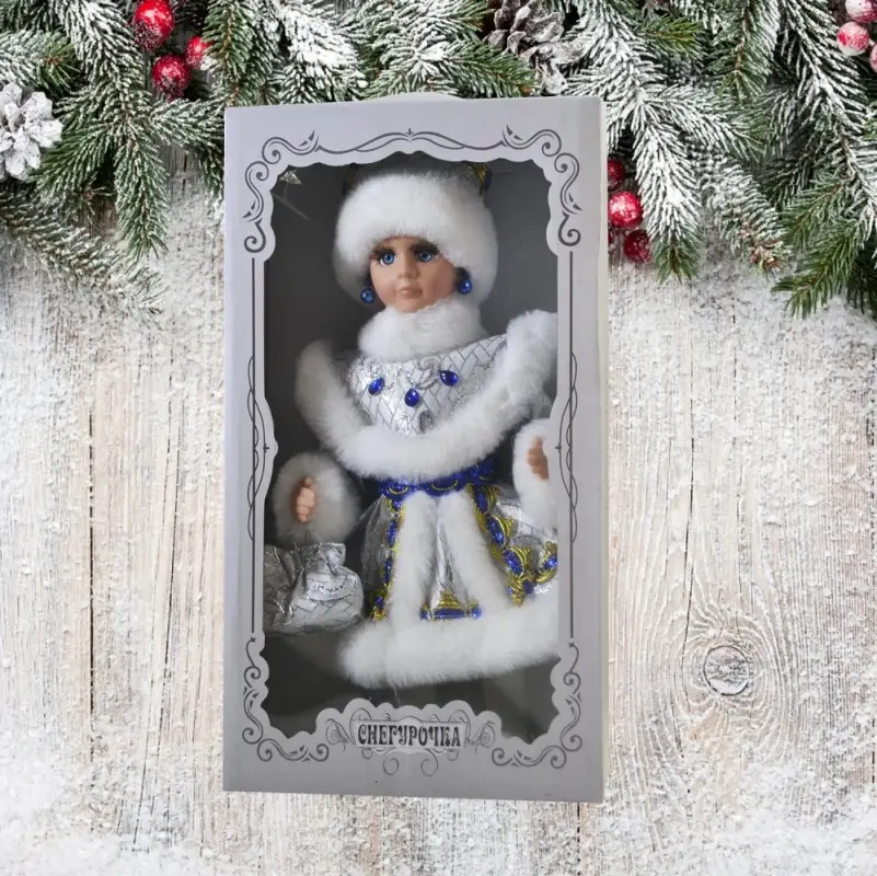 Снегурочка AZ2024-86 21B35 30см Снегурочка AZ2024-86 21B35 30см