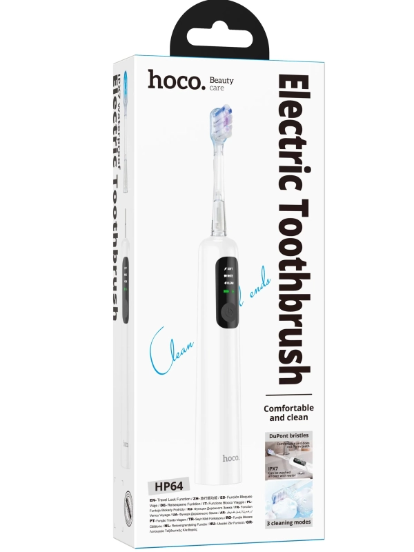 Электрическая зубная щетка Hoco HP64 белый