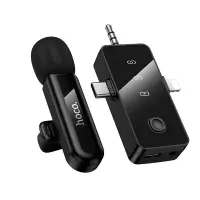 Hoco L20B Fair беспроводной микрофон (iP/Type-C/3.5)