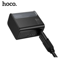 Сетевое зарядное устройство USB/Type-C Hoco CS76A (70W, QC3.0, PD, 3 порта, с сетевым кабелем)