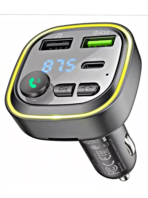 Автомобильный FM-трансмиттер BOROFONE BC48 Автомобильный FM-трансмиттер BOROFONE BC48