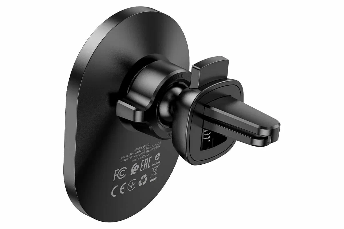 Borofone BH201 Magnetic держатель для автомобиля в воздуховод магнитный 15W черный
