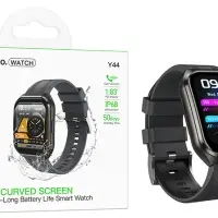 Умные часы HOCO Y44 Smart Watch с Bluetooth-звонками черные
