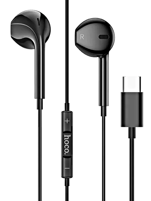 Наушники M101 Type-C HOCO Черные Наушники M101 Type-C HOCO Черные