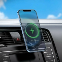 Borofone BH201 Magnetic держатель для автомобиля в воздуховод магнитный 15W черный