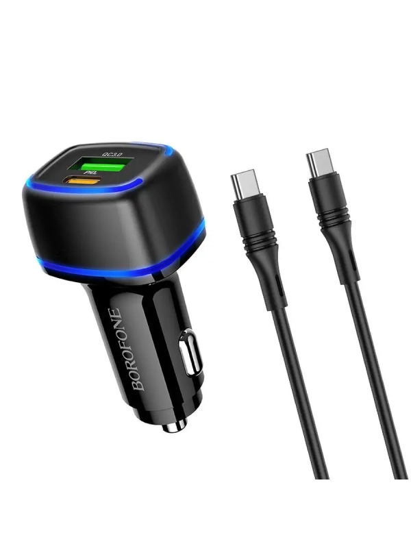 Зарядка для телефона в машину USB Type-С 3А PD20W Зарядка для телефона в машину USB Type-С 3А PD20W