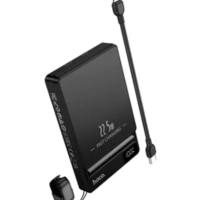 Внешний аккумулятор, 10000 мАч, 18 Вт, черный