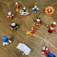 Набор ёлочных игрушек 12 штук Набор ёлочных игрушек 12 штук