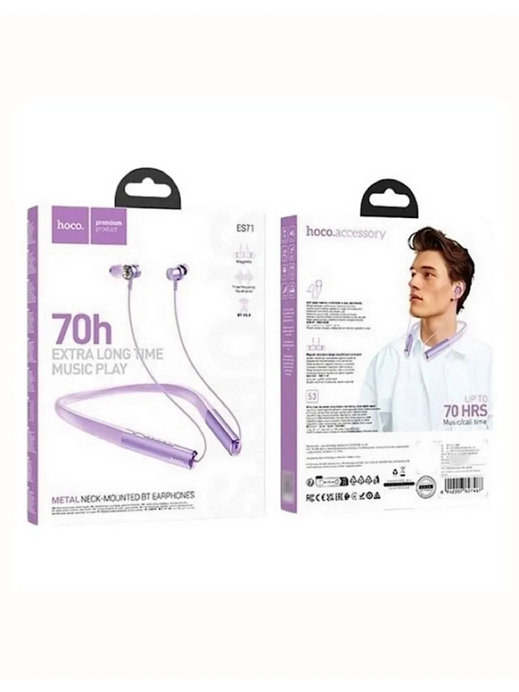 Спортивные Bluetooth наушники с шейным ободом Спортивные Bluetooth наушники с шейным ободом