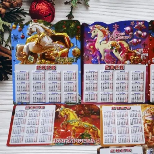 Магнит-календарь на 2026 год Магнит-календарь на 2026 год