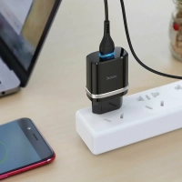 Сетевое зарядное устройство c USB HOCO C12Q Type-c, QC3.0