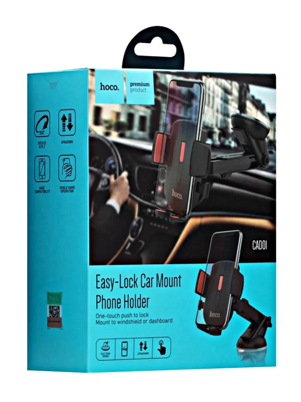 Держатель автомобильный HOCO CAD01