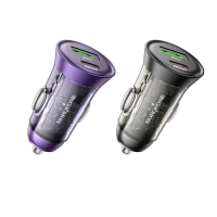 Borofone BZ26A 1USB/1C 3A фиолетовый