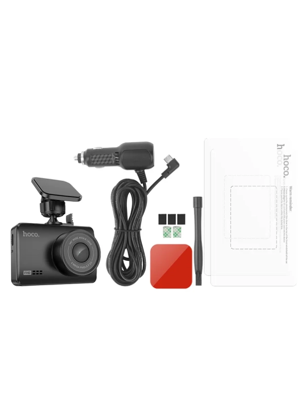 Видеорегистратор DV2, HOCO, черный Видеорегистратор DV2, HOCO, черный