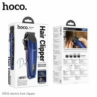 Машинка для стрижки волос hoco HP21 синяя